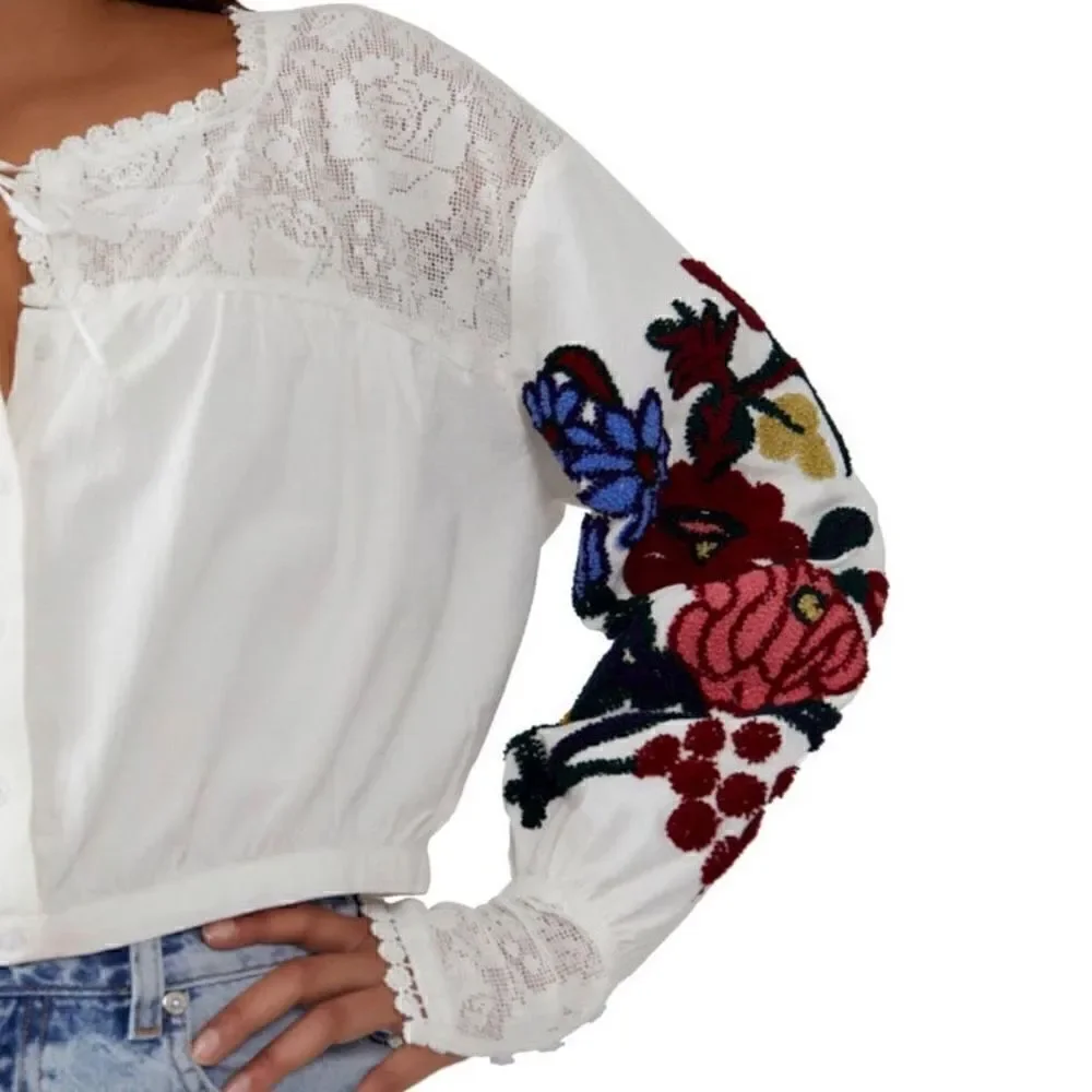 Free People cross stitch